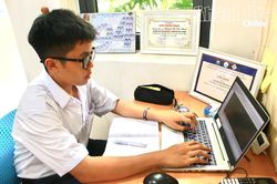 Cậu học trò say mê lập trình