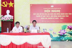 Đại biểu HĐND tỉnh Khánh Hòa tiếp xúc cử tri xã Mỹ Sơn