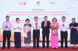 Khởi động dự &aacute;n x&acirc;y dựng m&ocirc; h&igrave;nh ph&ograve;ng ngừa v&agrave; ứng ph&oacute; bạo lực với phụ nữ v&agrave; trẻ em g&aacute;i tại tỉnh Kh&aacute;nh H&ograve;a