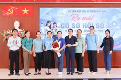 Hội Liên hiệp Phụ nữ phường Đô Vinh ra mắt mô hình điểm 'Chi hội số - Cơ sở Hội số'