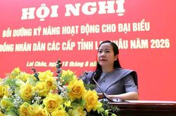 Hội nghị bồi dưỡng kỹ năng hoạt động cho đại biểu HĐND c&aacute;c cấp năm 2026
