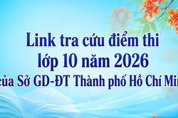 Link tra cứu điểm thi lớp 10 năm 2026 của Sở GD-ĐT Th&agrave;nh phố Hồ Ch&iacute; Minh