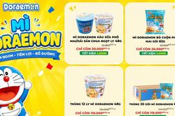 Mẹo mua mì Doraemon giá rẻ cho bữa phụ đủ chất tại Bách hóa XANH