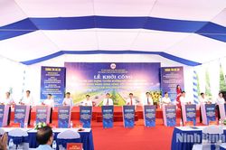 Khởi công Dự án xây dựng tuyến đường kết nối liên vùng giữa Nam Đồng bằng sông Hồng với Vùng núi Tây Bắc và Vùng duyên hải Bắc Trung bộ (giai đoạn 1)