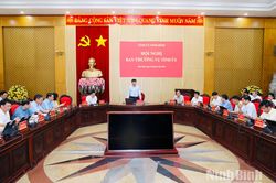 Ban Thường vụ Tỉnh ủy cho ý kiến về các nội dung trình tại Kỳ họp thường lệ giữa năm 2026 của HĐND tỉnh
