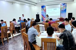N&acirc;ng cao năng lực cho c&aacute;n bộ cấp x&atilde; trong việc lập kế hoạch ph&ograve;ng, chống thi&ecirc;n tai