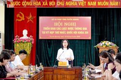 Triển khai 09 Luật được thông qua tại Kỳ họp thứ Nhất, Quốc hội khóa XVI
