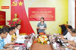 Nắm bắt t&igrave;nh h&igrave;nh c&ocirc;ng t&aacute;c tuy&ecirc;n gi&aacute;o v&agrave; d&acirc;n vận tại x&atilde; Trung Hội, Đức Lương