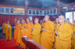 An Giang: Ban Trị sự GHPGVN tỉnh đảnh lễ Tam bảo, tưởng niệm tiền nhân, họp báo trước thềm đại hội