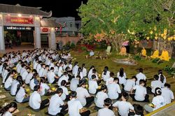 Chùa Long Đa tiếp sức mùa thi đến các em học sinh thi tuyển sinh Trung học Phổ thông