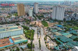 Hà Nội: Cận cảnh công trường nút giao Phạm Tu - đường 70 sau khi hoàn thành giải phóng mặt bằng