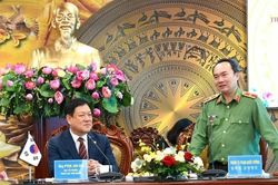 C&ocirc;ng an tỉnh L&acirc;m Đồng tăng cường hợp t&aacute;c với TP Chuncheon, H&agrave;n Quốc