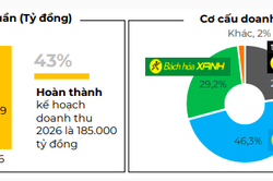Thế Giới Di Động (MWG) tăng tốc đầu năm: Doanh thu hơn 79.000 tỷ đồng, Bách Hóa Xanh tiếp tục mở rộng thần tốc