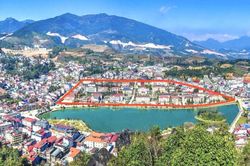 Trụ sở hành chính phường Sa Pa sẽ được chuyển đổi làm quảng trường