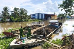 Cà Mau kiên quyết xử lý khai thác khoáng sản trái phép