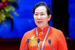 B&agrave; L&ecirc; Thị Thủy t&aacute;i đắc cử Chủ tịch Hội Li&ecirc;n hiệp Phụ nữ Việt Nam