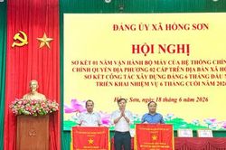 X&atilde; Hồng Sơn: Một năm vận h&agrave;nh hiệu quả m&ocirc; h&igrave;nh ch&iacute;nh quyền địa phương hai cấp