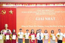 X&atilde; Hạ Bằng: Lan tỏa gi&aacute; trị từ cuộc thi ch&iacute;nh luận về bảo vệ nền tảng tư tưởng của Đảng