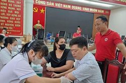 Xã Đoài Phương: Tiếp nhận 205 đơn vị máu tại Ngày hội hiến máu đợt 2 năm 2026
