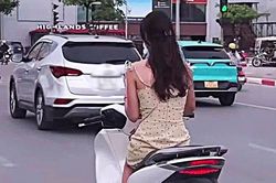 Từ clip trên mạng, cô gái bị công an mời làm việc, lộ hàng loạt vi phạm
