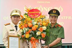 Bổ nhiệm Trung t&aacute; Đỗ Trần Qu&acirc;n giữ chức vụ Ph&oacute; trưởng Ban Bi&ecirc;n tập An ninh Thủ đ&ocirc;