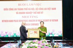 Tăng cường hợp tác giữa Công an Hà Nội và doanh nghiệp công nghệ an ninh Thổ Nhĩ Kỳ