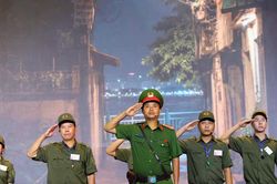 Những 'hạt nh&acirc;n đặc biệt' tại Hội thi 'Lực lượng tham gia bảo vệ ANTT ở cơ sở giỏi' th&agrave;nh phố H&agrave; Nội lần thứ I