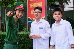 An ninh nghi&ecirc;m ngặt tại kỳ thi đ&aacute;nh gi&aacute; năng lực v&agrave;o trường qu&acirc;n đội