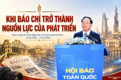 Khi b&aacute;o ch&iacute; trở th&agrave;nh nguồn lực của ph&aacute;t triển