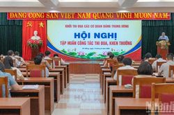 Khối thi đua các cơ quan Đảng Trung ương tập huấn công tác thi đua, khen thưởng năm 2026