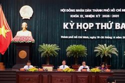 Quyết định nhiều nội dung quan trọng đối với phát triển Thành phố Hồ Chí Minh và đời sống người dân
