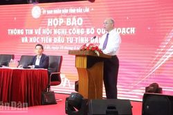 Đắk Lắk họp b&aacute;o th&ocirc;ng tin về hội nghị c&ocirc;ng bố quy hoạch v&agrave; x&uacute;c tiến đầu tư năm 2026
