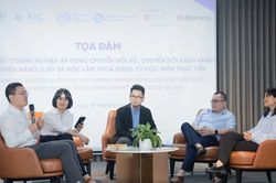 Th&uacute;c đẩy doanh nghiệp &aacute;p dụng chuyển đổi số, chuyển đổi xanh nhằm cải thiện năng suất v&agrave; việc l&agrave;m thỏa đ&aacute;ng