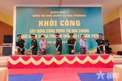 Khởi công nâng cấp đường giao thông tại xã biên giới, tỉnh Lâm Đồng