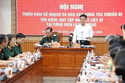 T&igrave;m kiếm h&agrave;i cốt liệt sĩ tại C&ocirc;ng vi&ecirc;n L&ecirc; Thị Ri&ecirc;ng: Bảo đảm chặt chẽ, khoa học, tỉ mỉ