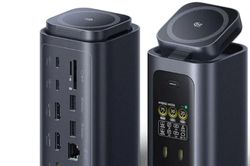 Baseus tung chiếc dock có 15 cổng kết nối thêm sạc không dây