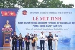 Ngành Hải quan tích cực hưởng ứng Tháng hành động phòng, chống ma túy năm 2026