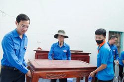 Tuổi trẻ Bắc Ninh đội nắng 40 độ, tăng tốc mặt bằng sân bay Gia Bình