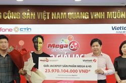 Đang nấu cơm nhận tin tr&uacute;ng Vietlott gần 24 tỷ đồng