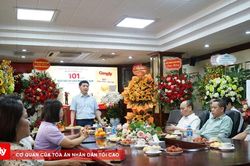Báo Công lý gặp mặt kỷ niệm 101 năm Ngày Báo chí Cách mạng Việt Nam