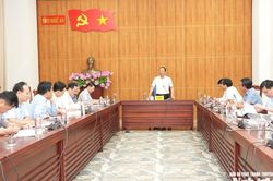 Thông qua Dự thảo Quy định phân cấp thẩm quyền quyết định tiêu chuẩn, định mức diện tích công trình, trụ sở