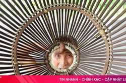 'Giữ lửa' nghề đan l&aacute;t ở Thạch H&agrave;