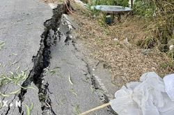 Sạt lở 80m trên tuyến giao thông huyết mạch ở tỉnh An Giang