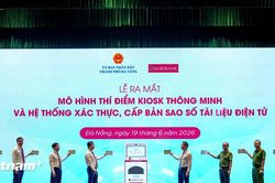 Đ&agrave; Nẵng th&iacute; điểm Kiosk th&ocirc;ng minh: Hỗ trợ giải quyết thủ tục h&agrave;nh ch&iacute;nh trong 3 ph&uacute;t