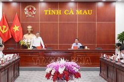 Bộ Nội vụ làm việc với Cà Mau về công tác thi hành pháp luật và xử lý vi phạm hành chính