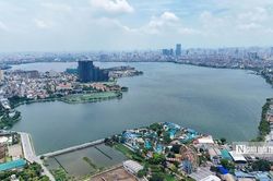 Hà Nội: Toàn cảnh hồ Tây trước khi mở rộng