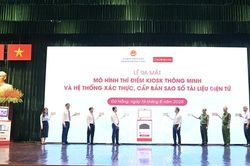 Đà Nẵng ra mắt Kiosk thông minh và hệ thống cấp bản sao số tài liệu điện tử