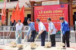 UFM khởi công các công trình an sinh, tri ân tại Quảng Ngãi
