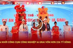 Gia Lai khởi c&ocirc;ng Cụm c&ocirc;ng nghiệp Ia Grai vốn hơn 226 tỷ đồng