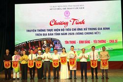 15 đội thi truyền thông thực hiện Bộ tiêu chí ứng xử trong gia đình năm 2026
